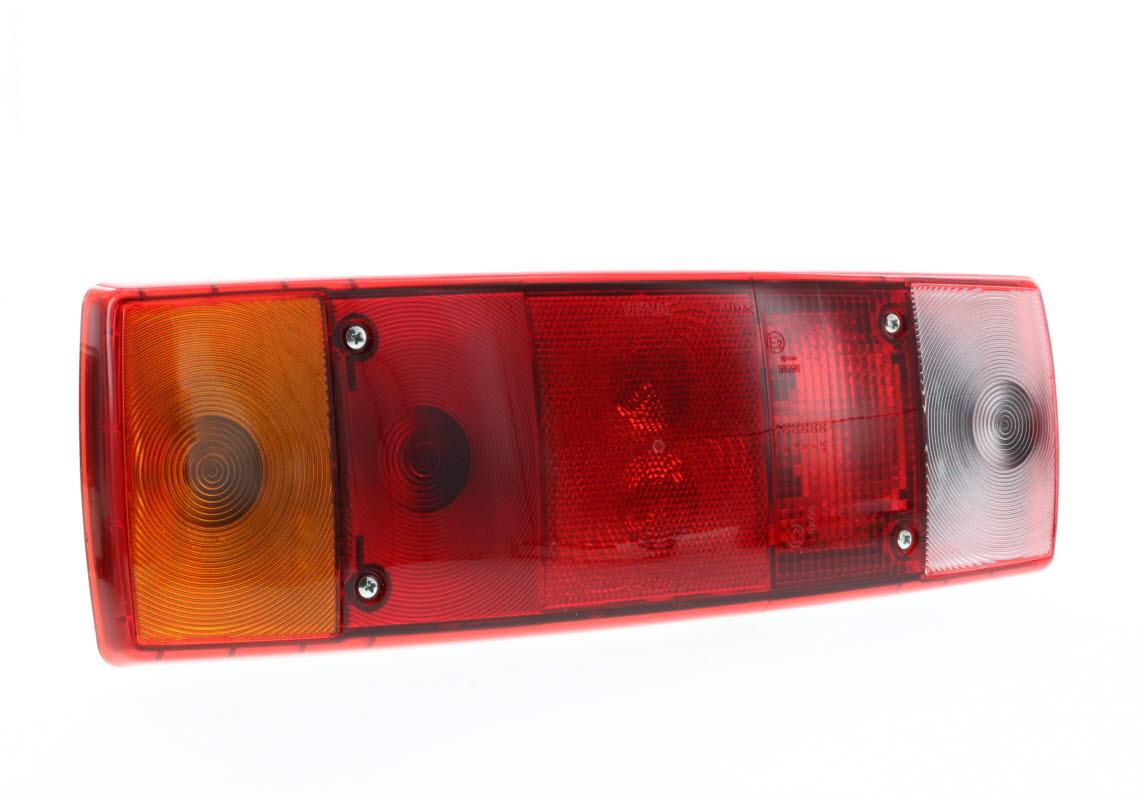 Rear lamp Left/Right, License plate lamp, PE rear conn